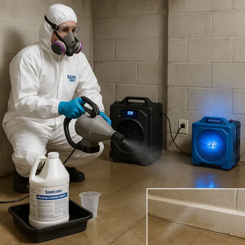 Sanitization and Odor Removal process in Rising Sun, IN