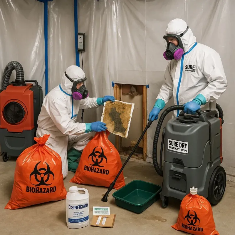 Contaminated Water Handling Protocols process in Rising Sun, IN