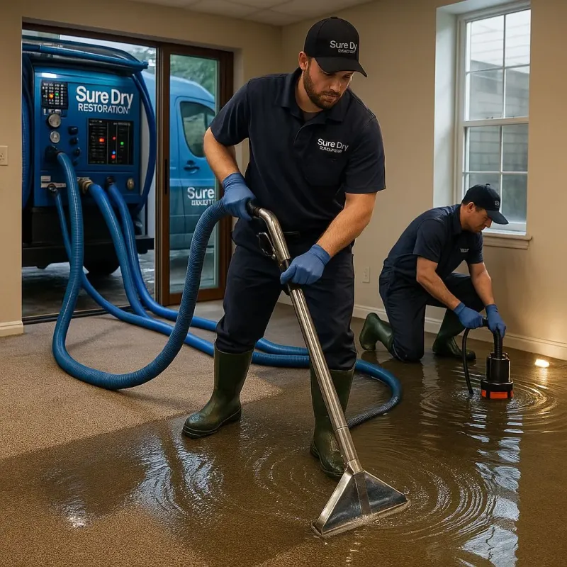 Water Extraction and Removal process in Rising Sun, IN